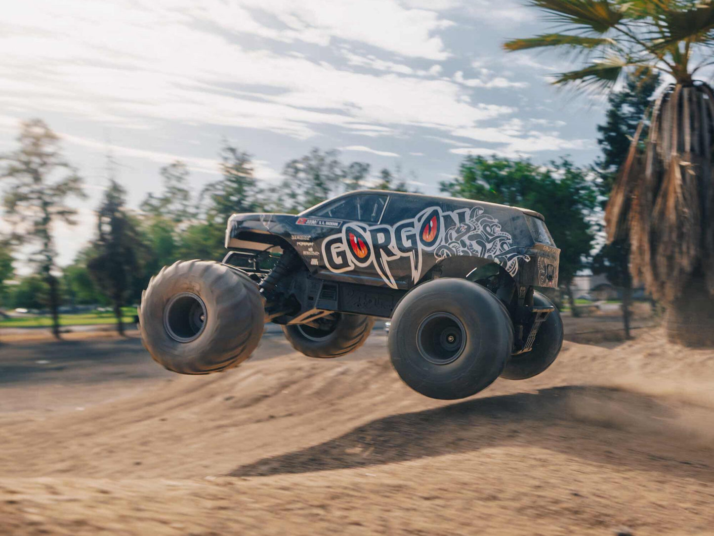 ARRMA Gorgon 2wd MT 1/10 Ready-To-Assemble Kit w/8.4v/Chg Gunmeta