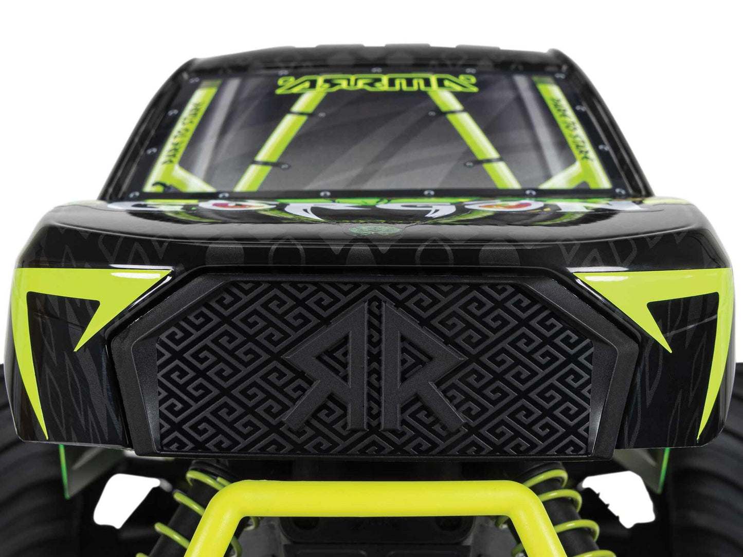 ARRMA Gorgon 2wd MT 1/10 RTR Smart w/8.4v Batt/USB Charger Yellow