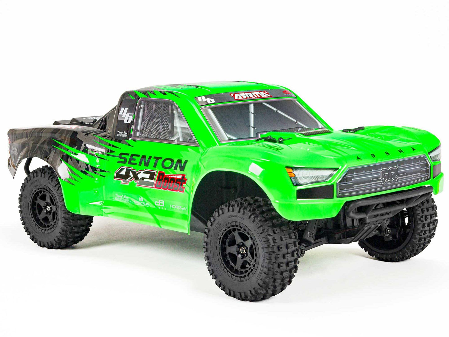 ARRMA Senton Boost 4X2 550 Mega 1/10 2WD SC Green w/Batt Chg