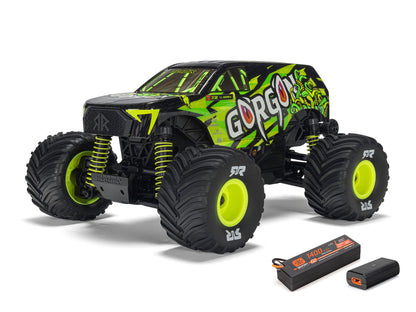 ARRMA GORGON GROM 4X4 RTR Monster Truck 1/16 Yellow.    C-ARA2130T1