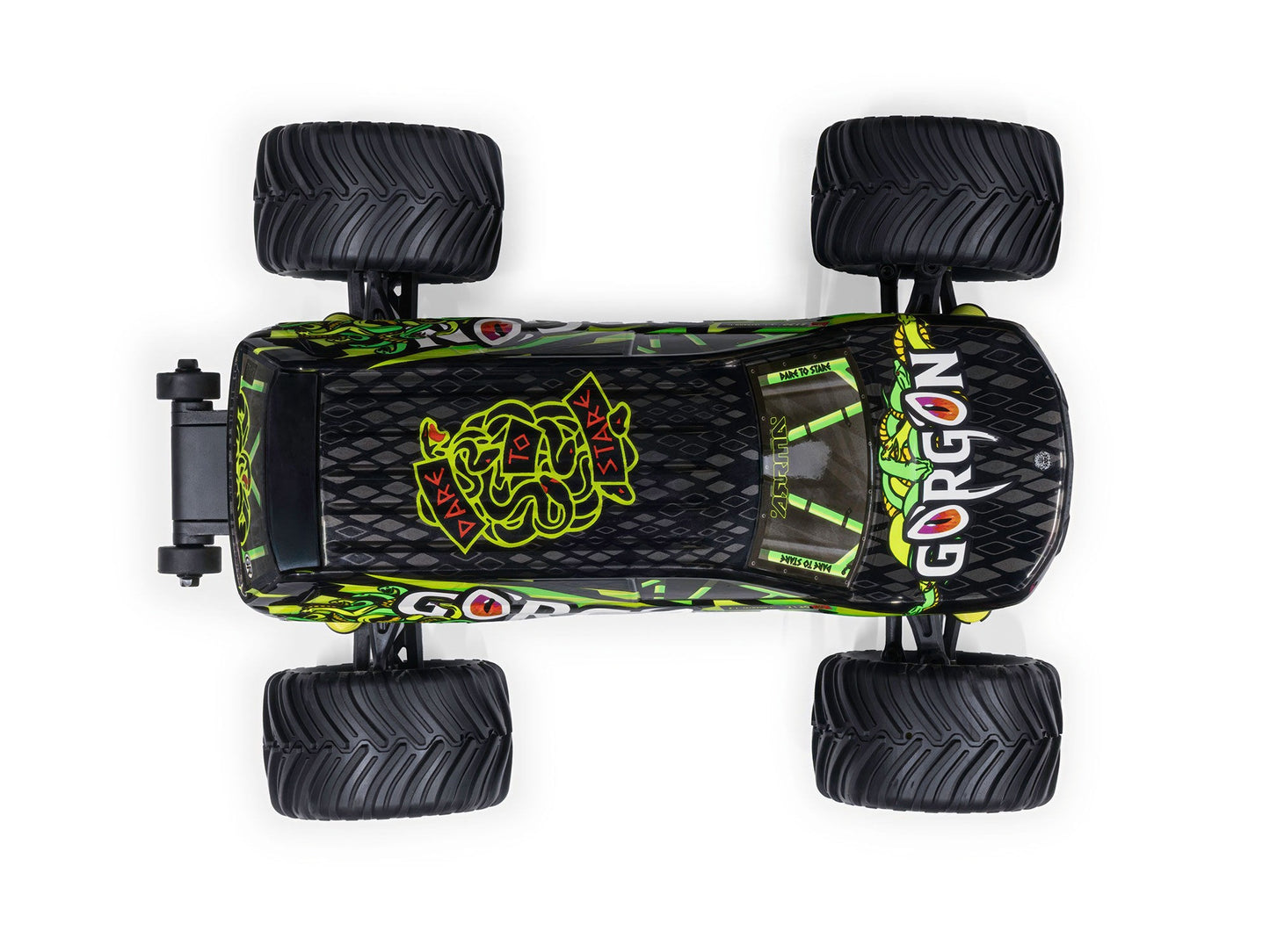 ARRMA GORGON GROM 4X4 RTR Monster Truck 1/16 Yellow.    C-ARA2130T1