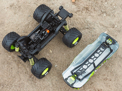 ARRMA GORGON GROM 4X4 RTR Monster Truck 1/16 Yellow.    C-ARA2130T1