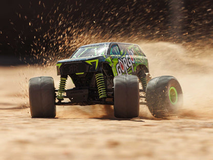 ARRMA GORGON GROM 4X4 RTR Monster Truck 1/16 Yellow.    C-ARA2130T1