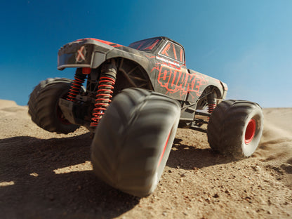 ARRMA QUAKE GROM 4X4 RTR 1/16 Monster Truck Red.    C-ARA2137T1