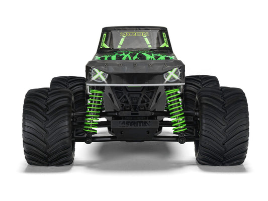 ARRMA  QUAKE GROM 4X4 RTR 1/16 Monster Truck GREEN.    C-ARA2137T2