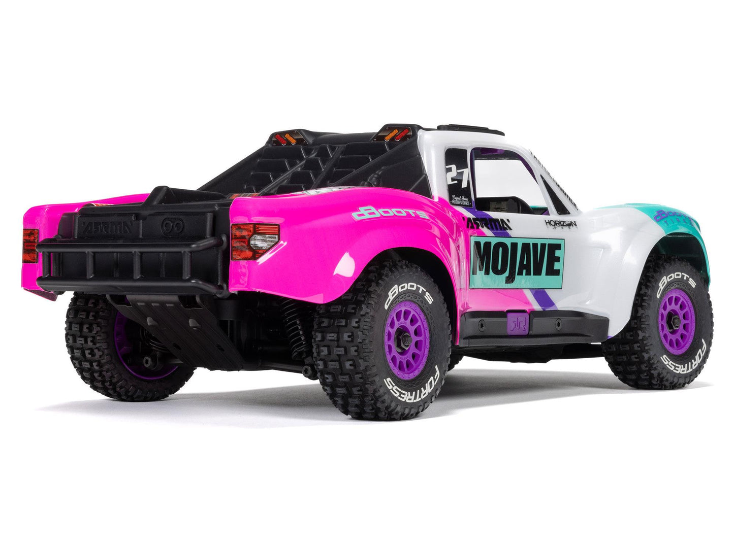 ARRMA MOJAVE GROM 223S 1/16 BLX 4X4 DT with Batt/Charger Teal.     C-ARA2304ST1