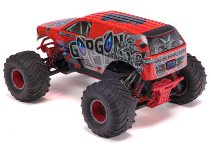 ARRMA Gorgon 2wd MT 1/10 RTR Smart w/8.4v Batt/USB Charger Red