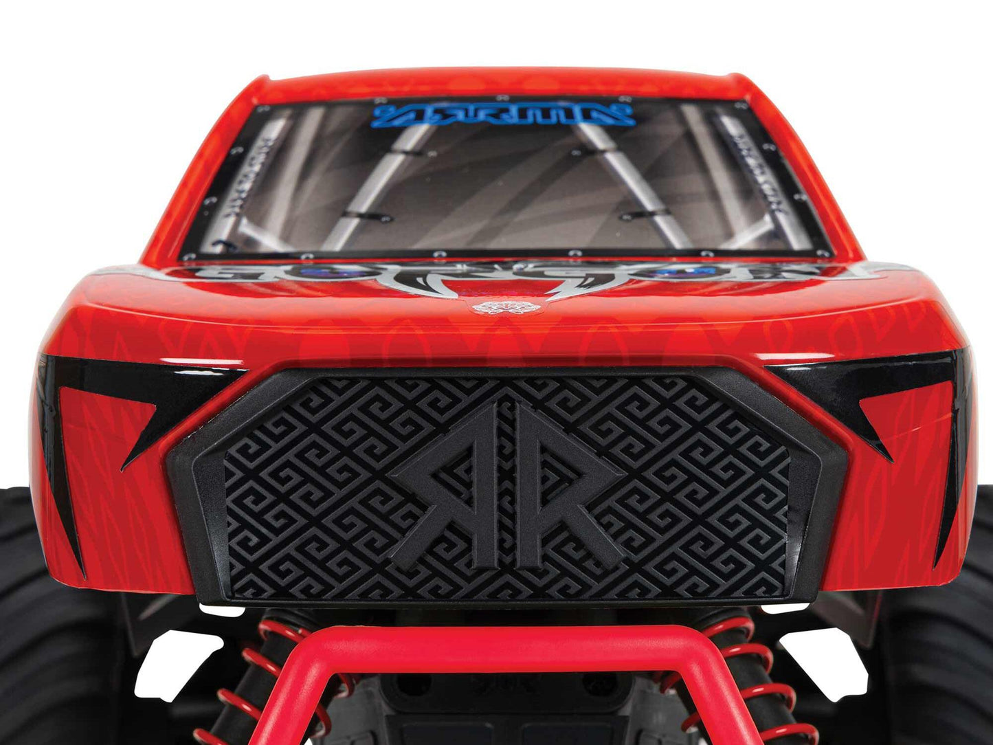 ARRMA Gorgon 2wd MT 1/10 RTR Smart w/8.4v Batt/USB Charger Red