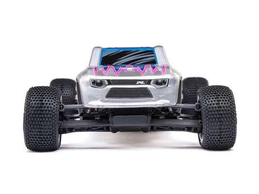 LOSSI 1/28 Micro-T 2WD Stadium Truck RTR SILVER                C-LOS-1392T2