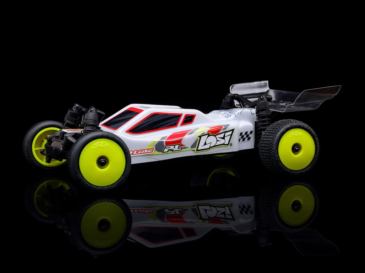 LOSI 1/24 Micro-B 2WD Buggy RTR White.           C-LOS00007T1