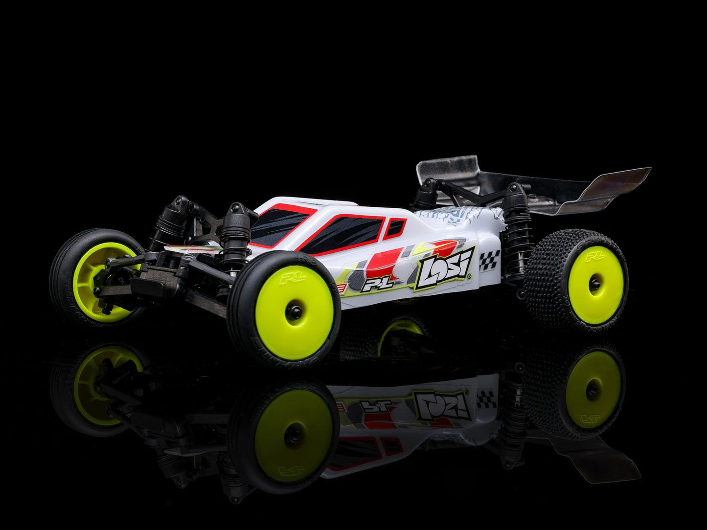 LOSI 1/24 Micro-B 2WD Buggy RTR White.           C-LOS00007T1