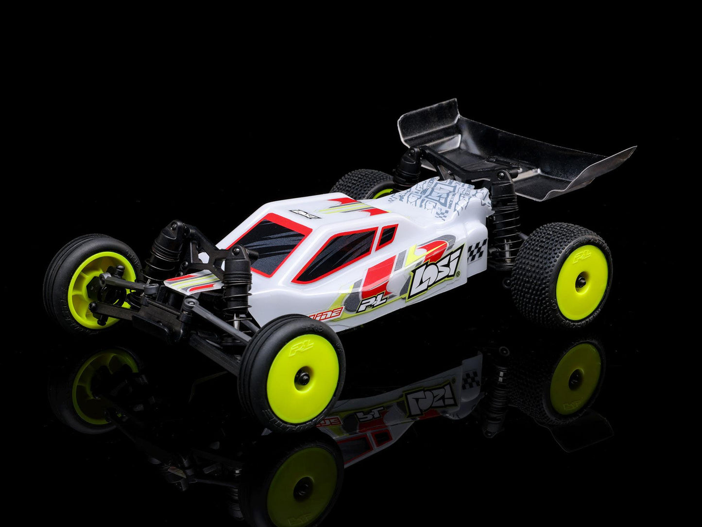 LOSI 1/24 Micro-B 2WD Buggy RTR White.           C-LOS00007T1