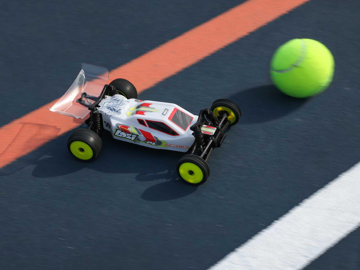 LOSI 1/24 Micro-B 2WD Buggy RTR White.           C-LOS00007T1