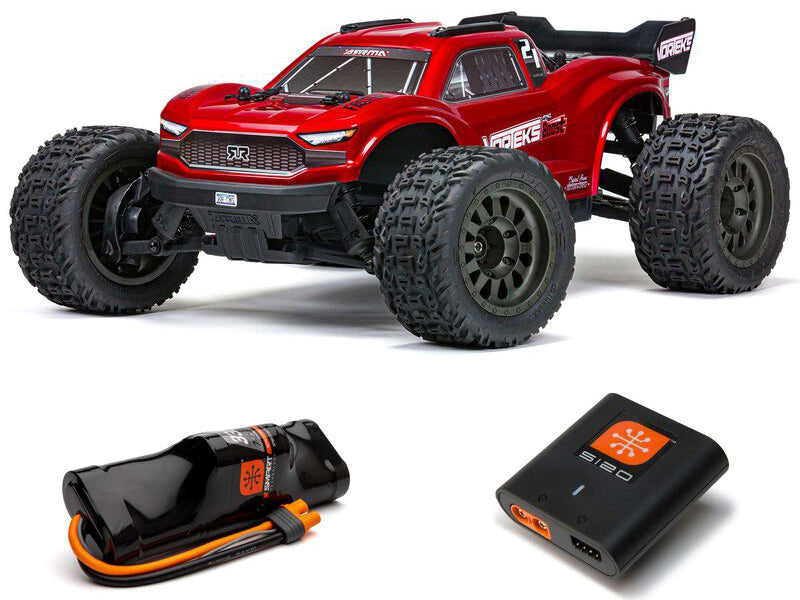 ARRMA Vorteks Boost 4X2 550 Mega 1/10 2WD ST Red w/Batt ChgC-ARA4105SV4T1