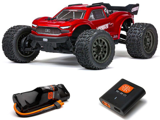 ARRMA Vorteks Boost 4X2 550 Mega 1/10 2WD ST Red w/Batt ChgC-ARA4105SV4T1