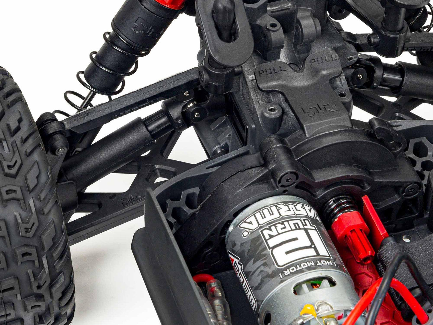 ARRMA Vorteks Boost 4X2 550 Mega 1/10 2WD ST Red w/Batt ChgC-ARA4105SV4T1