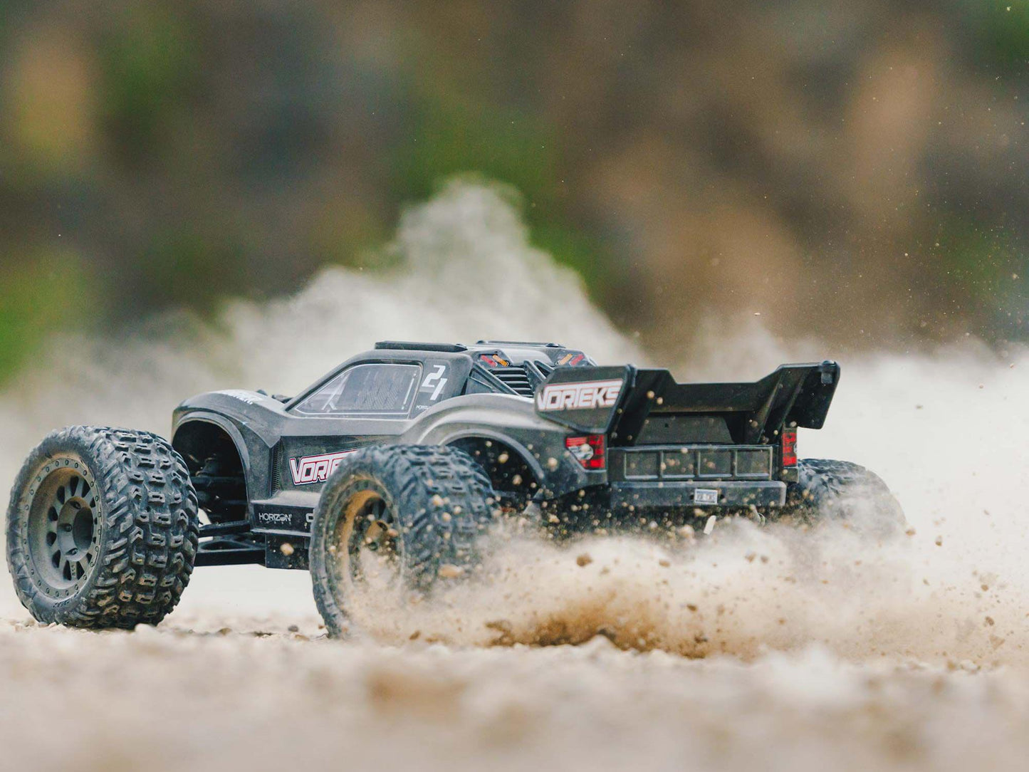 ARRMA Vorteks Boost 4X2 550 Mega 1/10 2WD ST Gunmetal w/Batt ChgC-ARA4105SV4T2
