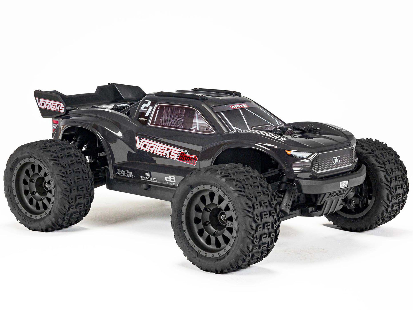 ARRMA Vorteks Boost 4X2 550 Mega 1/10 2WD ST Gunmetal w/Batt ChgC-ARA4105SV4T2