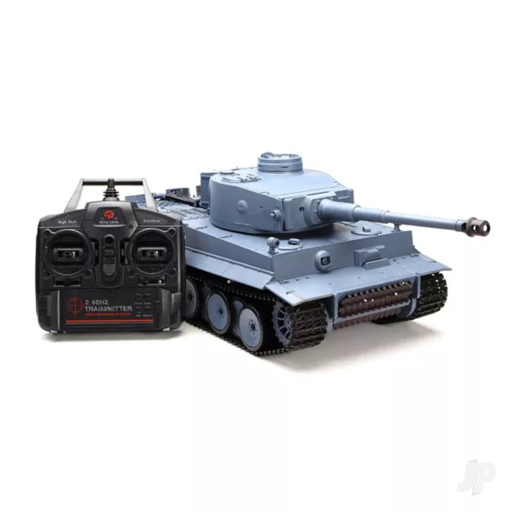 1:16 German Tiger I with Infrared Battle System (2.4Ghz + Shooter + Smoke + Sound) by Henglong in RC Models/Tanks HLG3818-1B