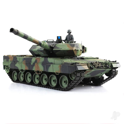 1:16 German Leopard 2A6 (2.4GHz + Shooter + Smoke + Sound) by Henglong in RC Models/Tanks HLG3889-1B