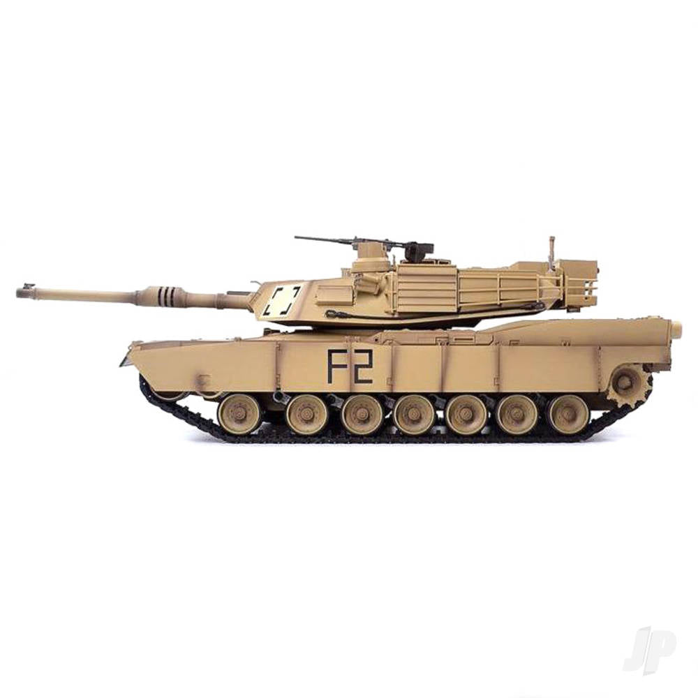1:16 U.S. M1A2 Abrams with Infrared Battle System (2.4GHz + Shooter + Smoke + Sound) by Henglong in RC Models/Tanks HLG3918-1B