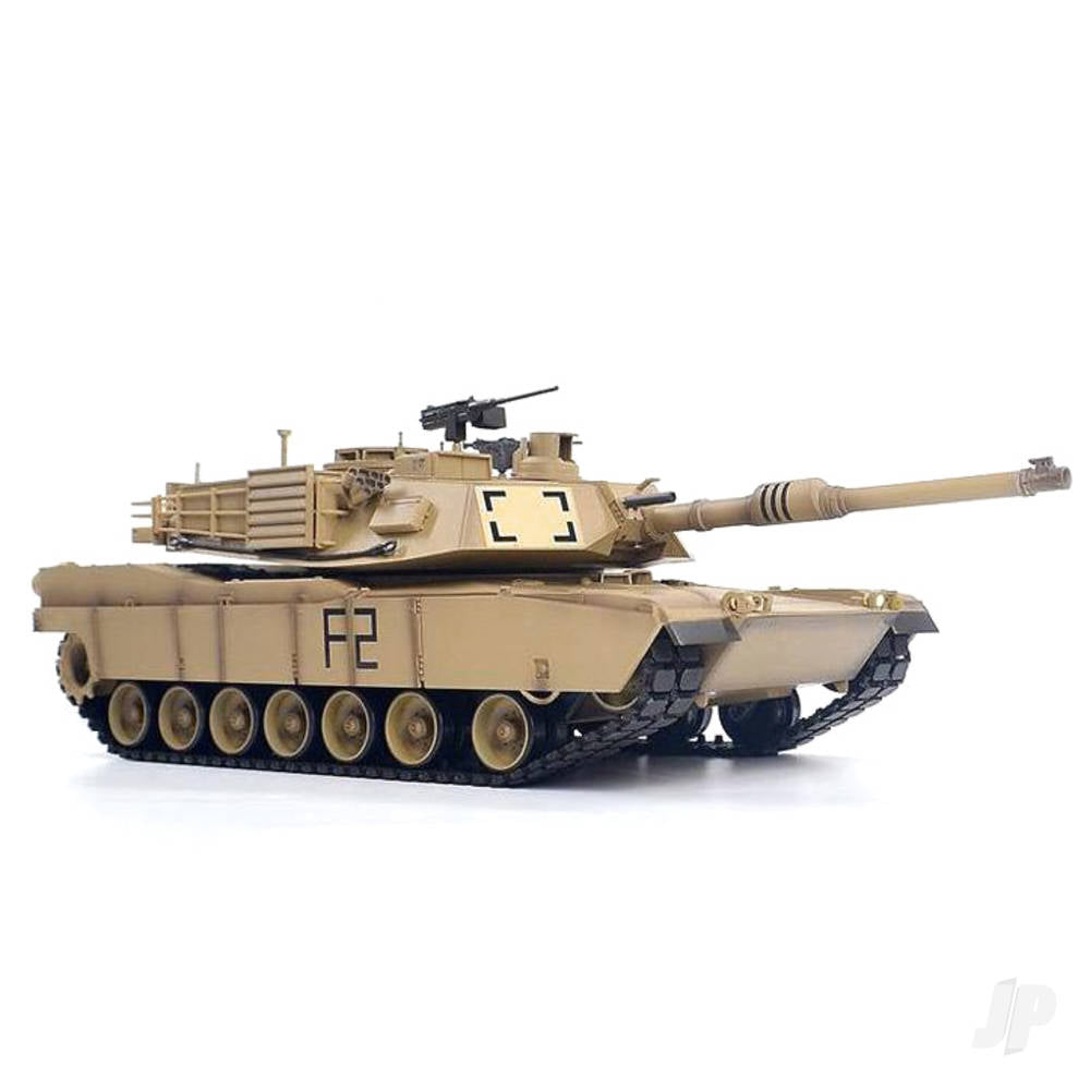 1:16 U.S. M1A2 Abrams with Infrared Battle System (2.4GHz + Shooter + Smoke + Sound) by Henglong in RC Models/Tanks HLG3918-1B