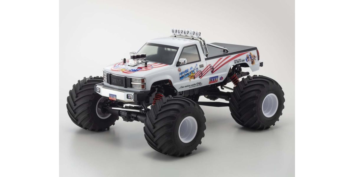 Kyosho USA-1 VE 1:8 4WD Readyset EP (Torx8-Brainz8 ESC)